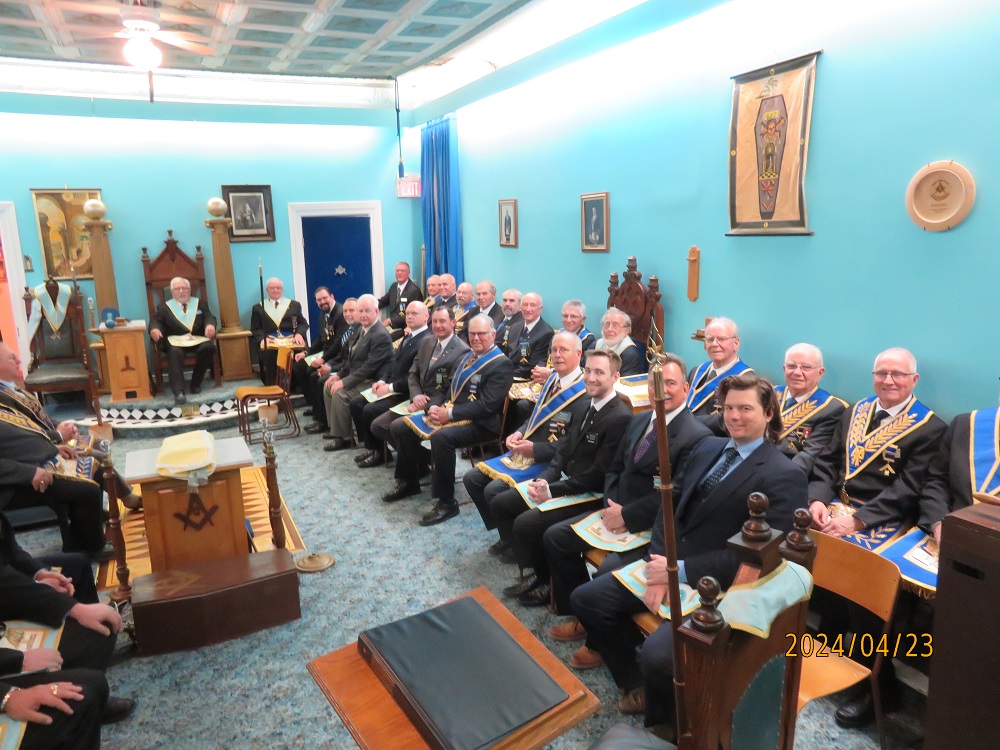 Bruce Lodge Tiverton DDGM Visitation April 23 2024 3