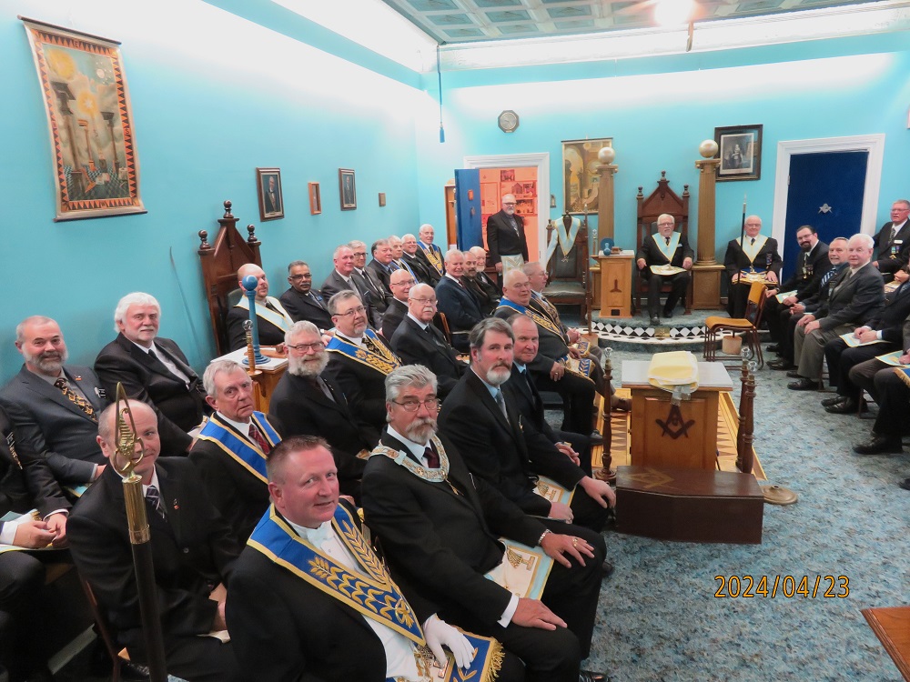 Bruce Lodge Tiverton DDGM Visitation April 23 2024 4