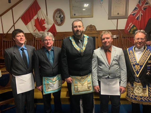 Fordwich Lodge Initiation April 22 2023