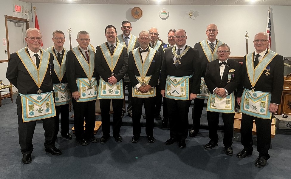 Instalation of Officers Saugeen Lodge No. 197 2024 2025