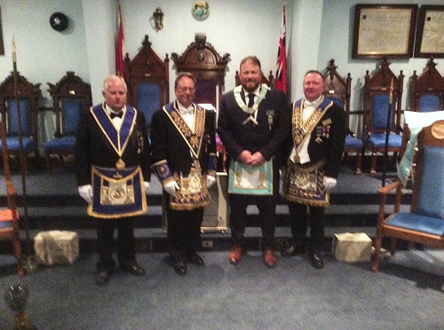 St Lawrence 131 Sept 20 2023 Grand Lodge Officers